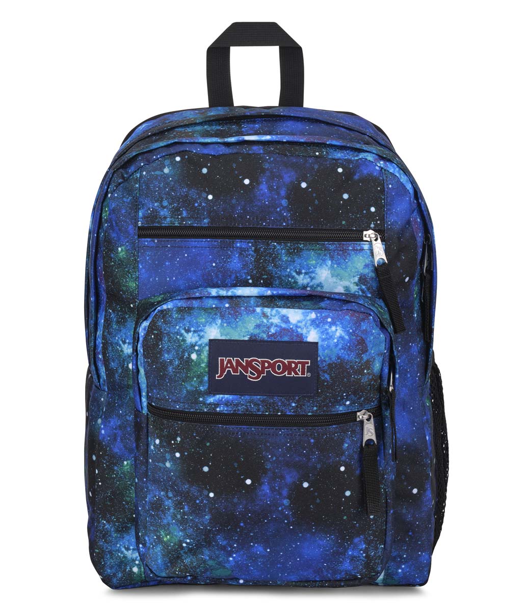 galaxy space vintage jansport canvas backpack Big Student - Cyberspace Galax