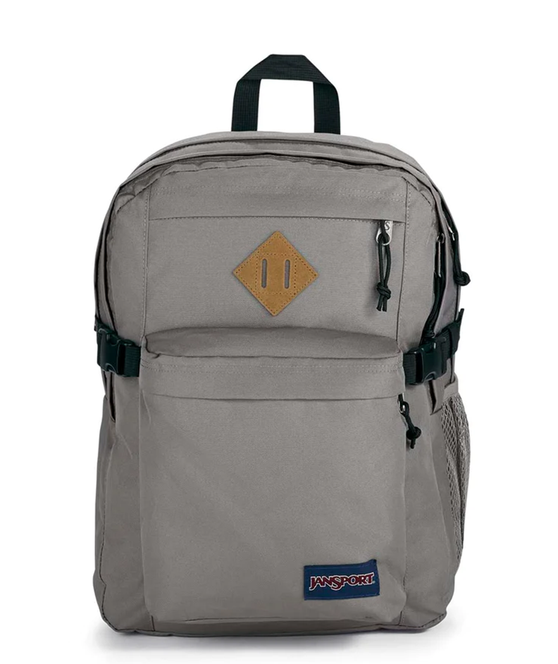 Dark gray jansport backpack best sale