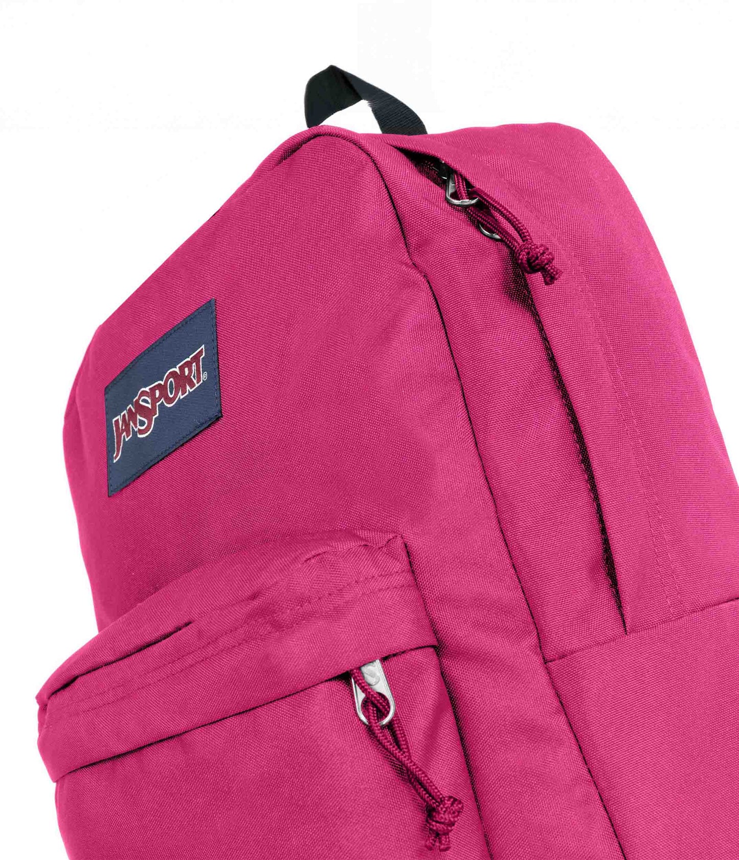 JanSport Backpack SuperBreak One in Midnight Magenta close up