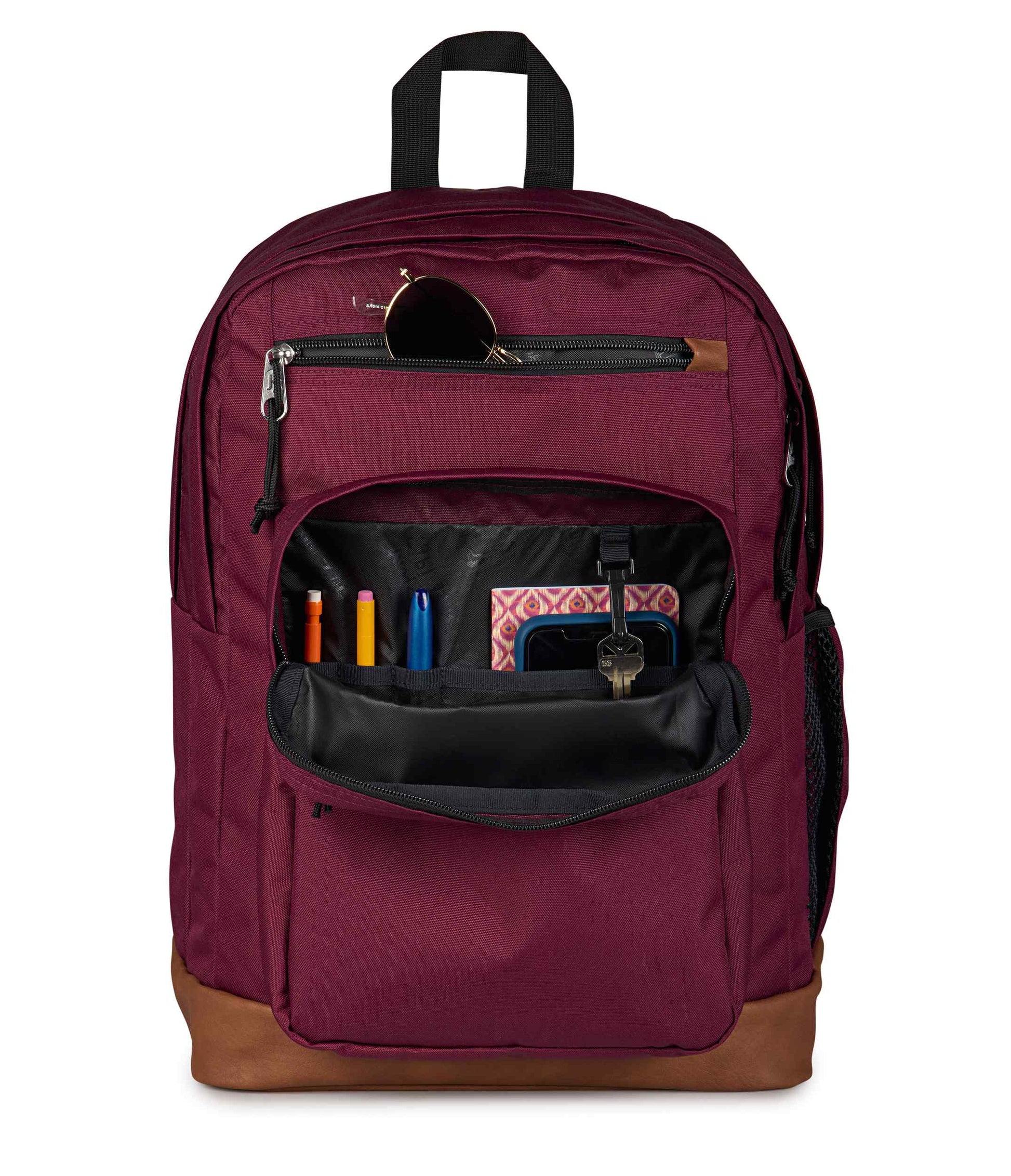 burgundy backpack jansport Amazon.com | unisex-adult Big Student (Burgundy, One Size) the Recharge Pack keeps everything in its place Cool Student - Cherry lacquer
