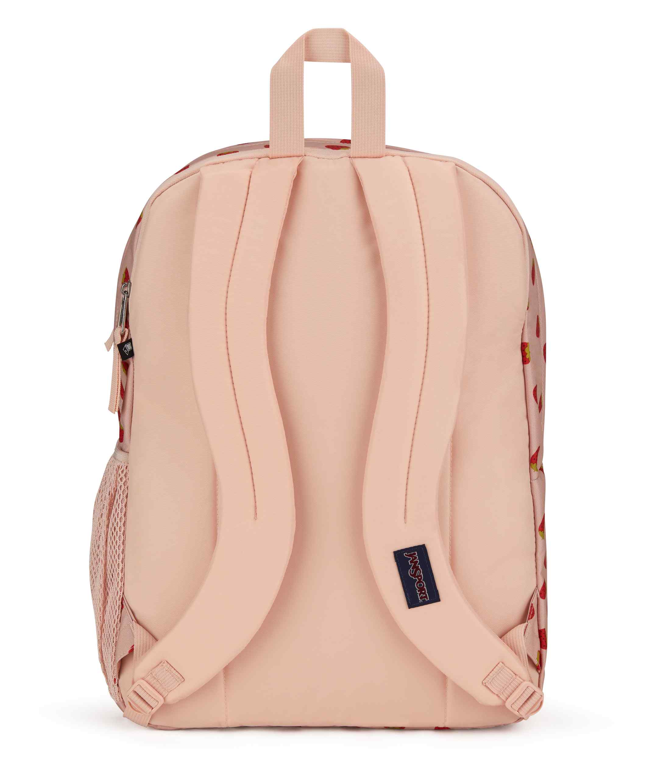 【strawberry_jam15】超大判クリームベージュラグNo.629 Big Student - Strawb Shower | JanSport Europe – JanSport Europe EU