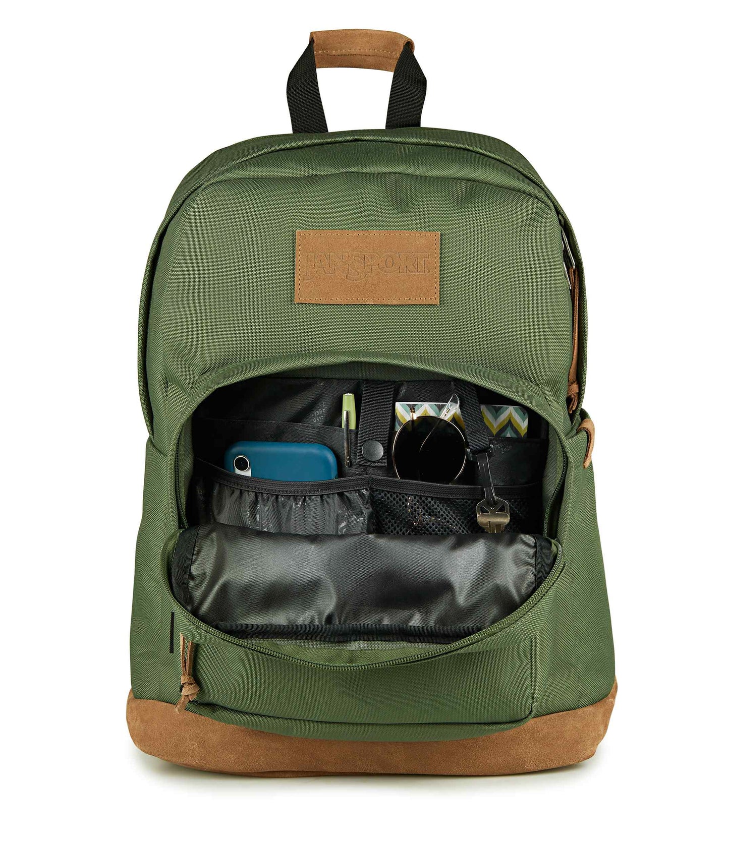 Right Pack Premium - Cargo Green | JanSport Europe