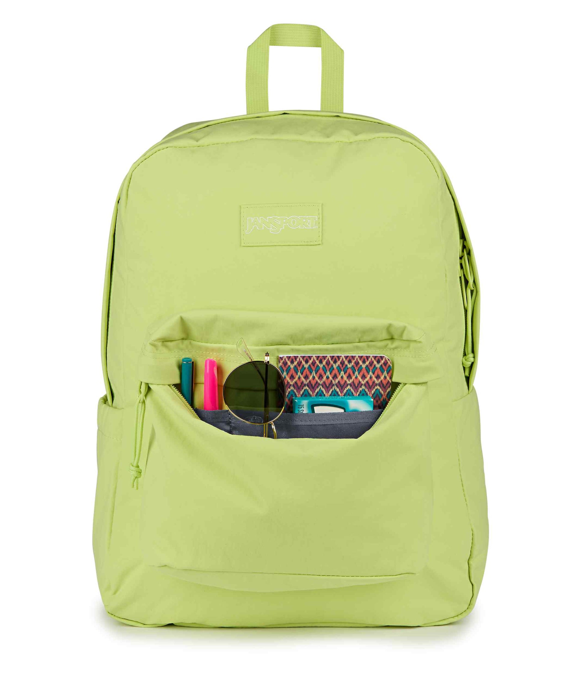 jansport backpack mustard yellow SuperBreak Plus FX - Lime Citron