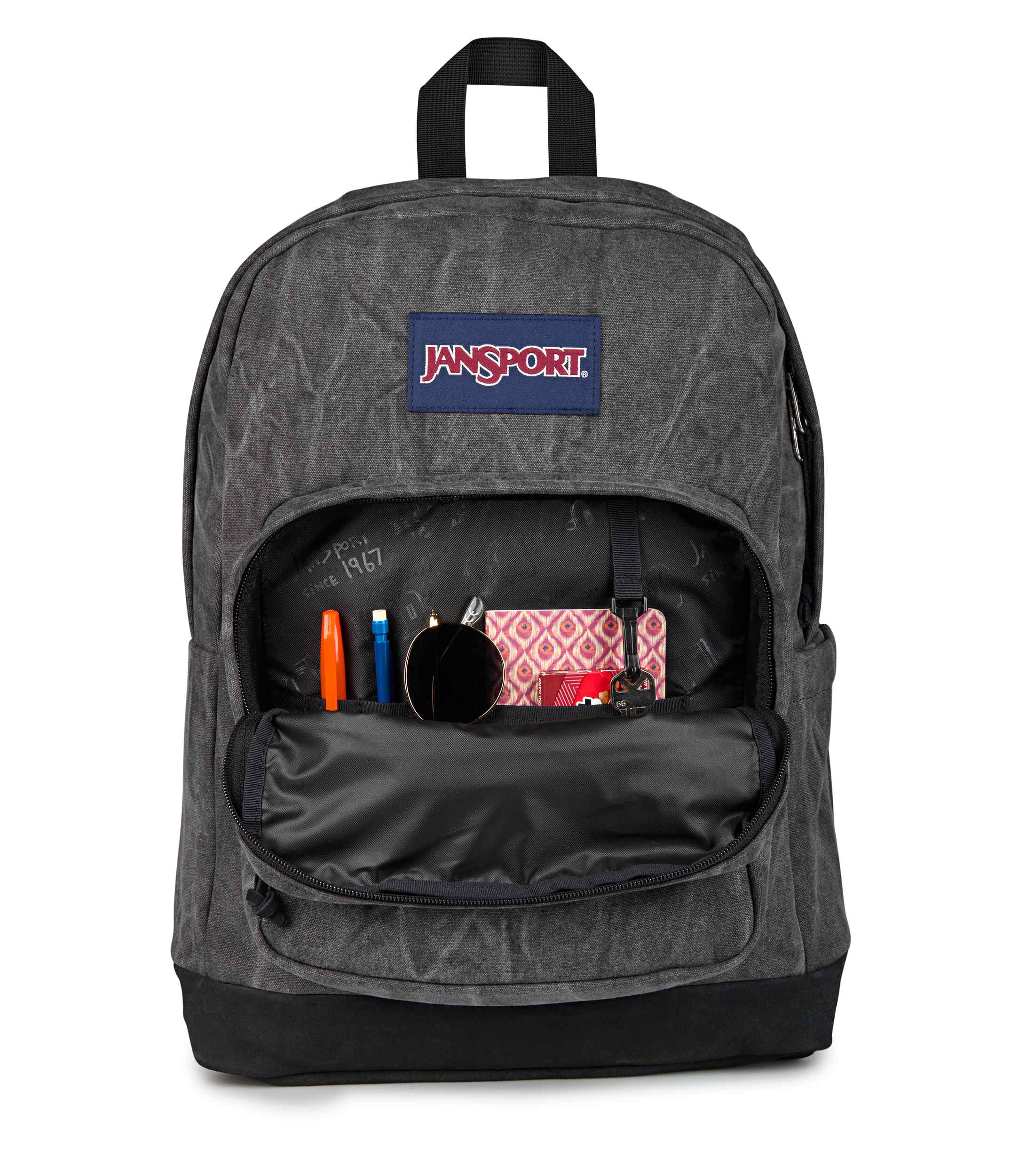 Right Pack Expression - Aged Canvas Black | Jansport Europe