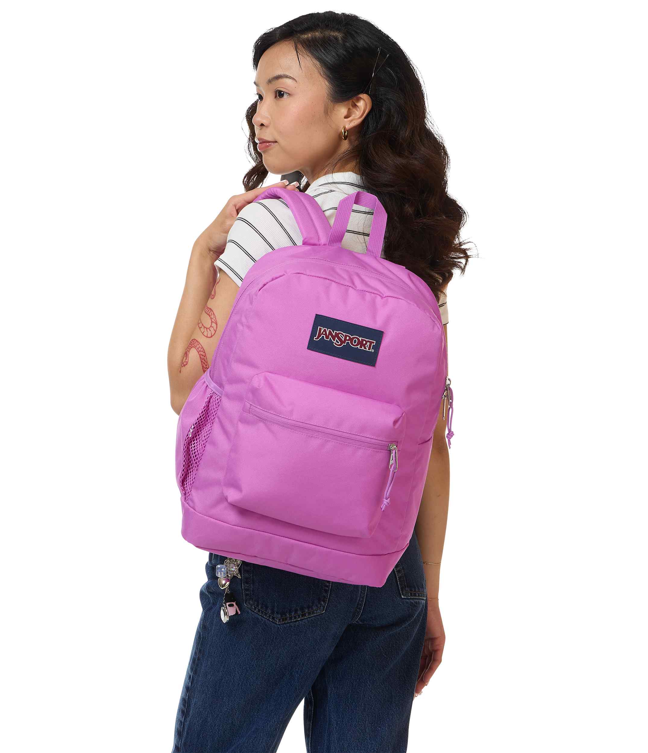 Cross Town Plus - Digital Fuchsia | JanSport Europe – JanSport