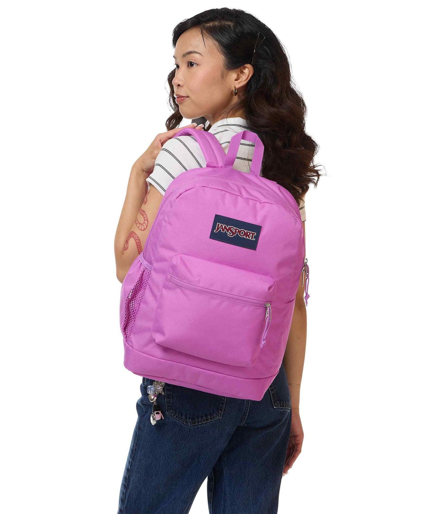 Cross Town Plus - Digital Fuchsia | JanSport Europe