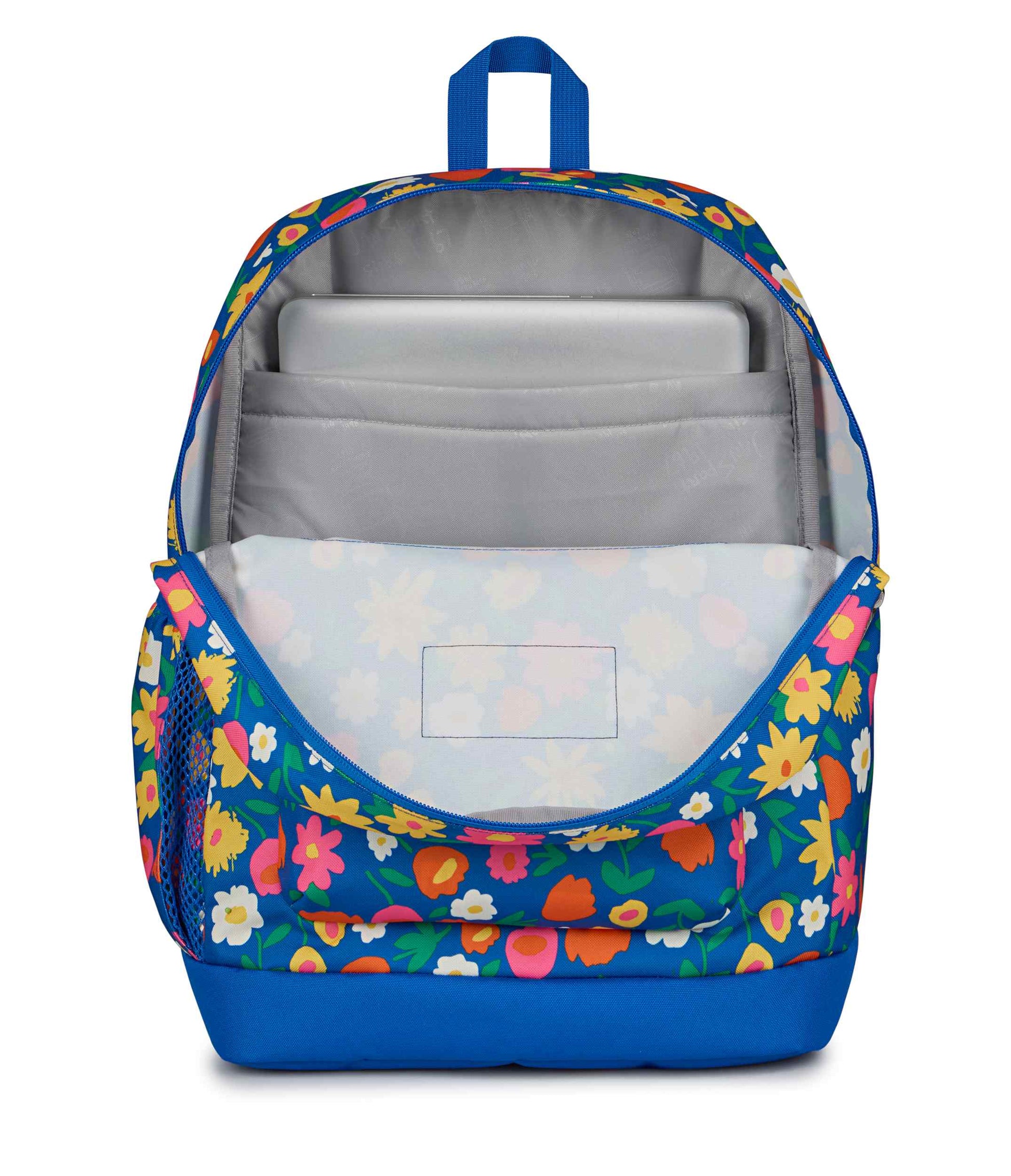 jansport backpack multi floral explosion Cross Town Plus - Flower Market
