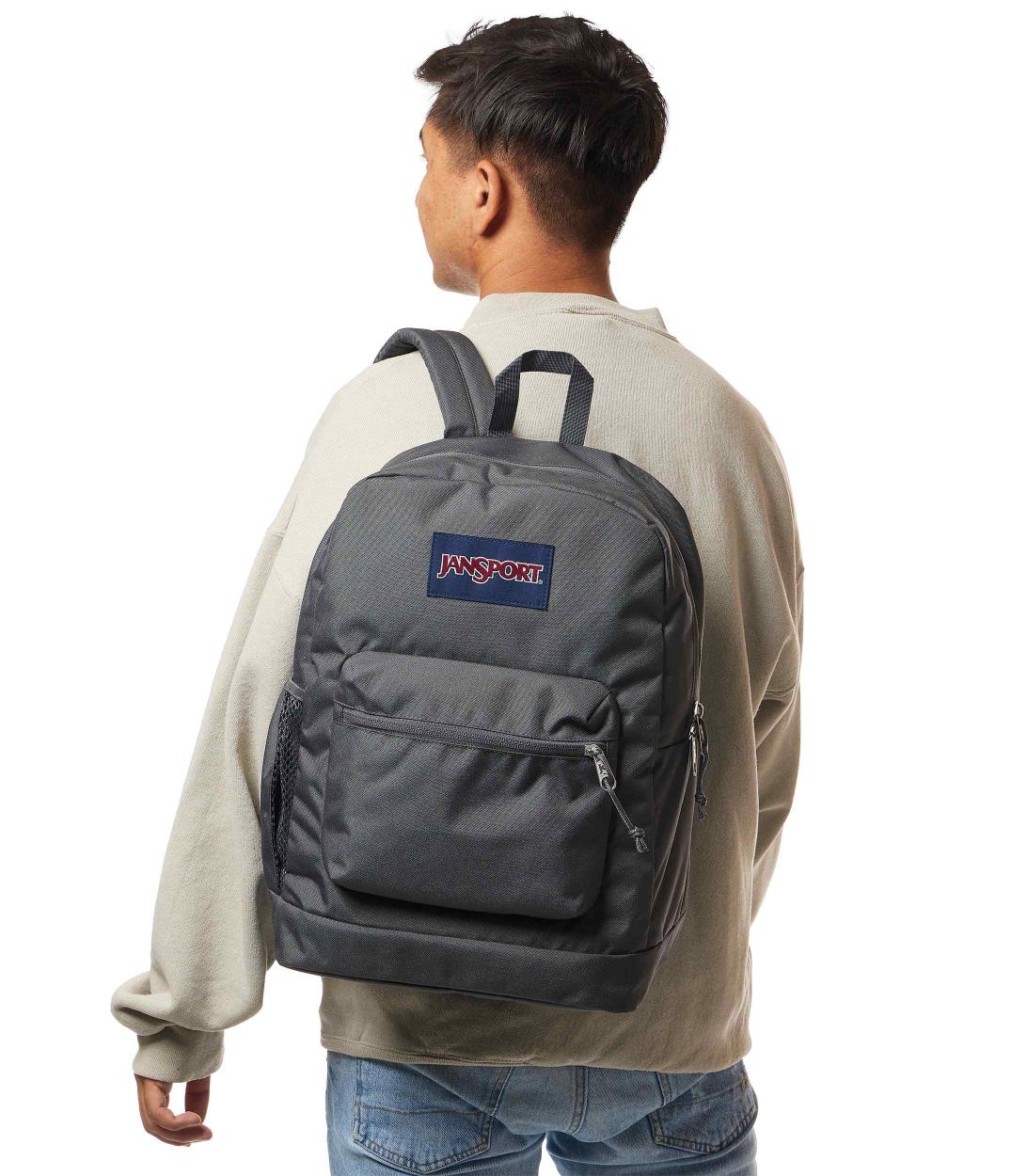 Cross Town Plus - Smokey Grit | Jansport Europe – JanSport Europe EU