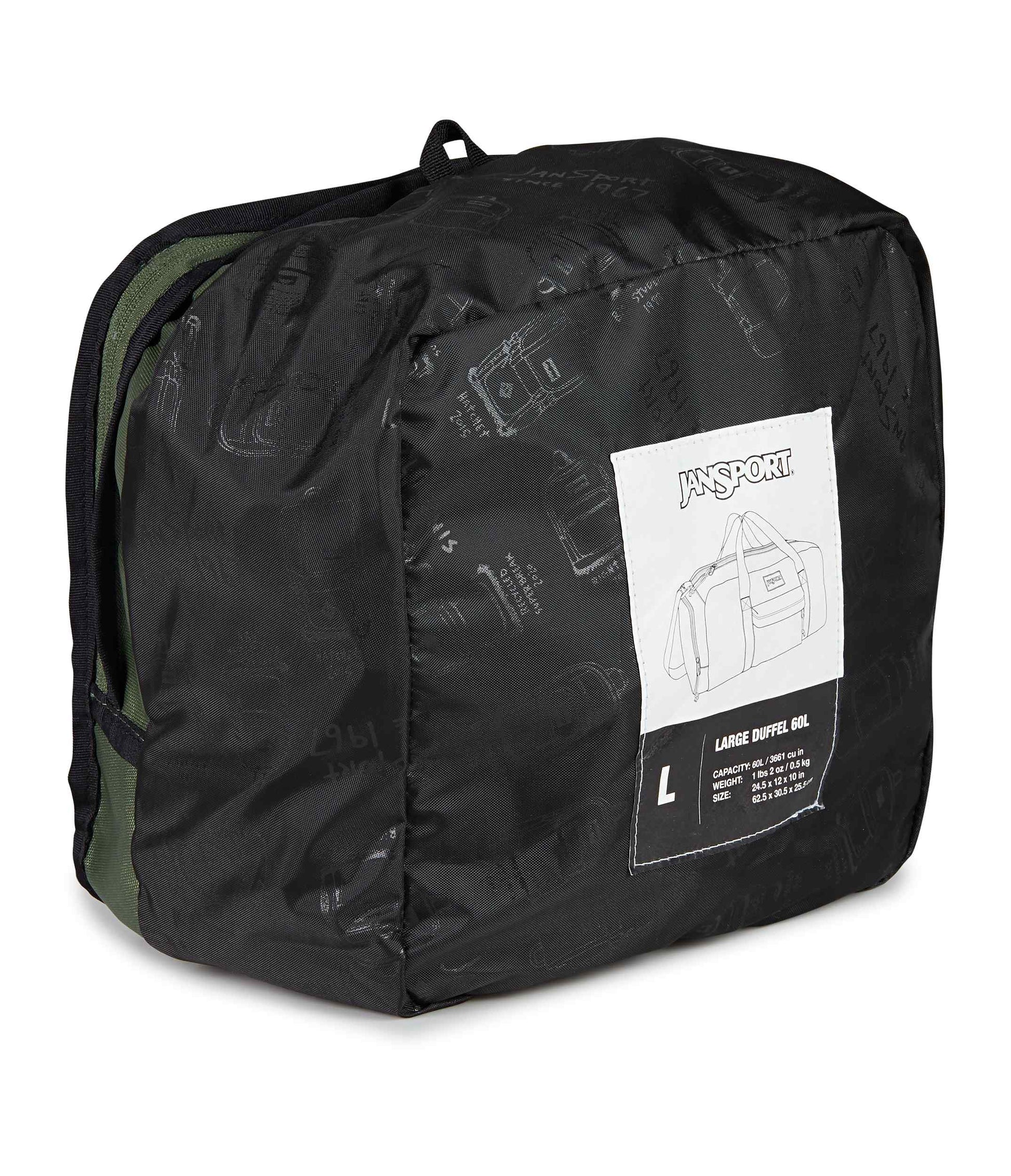 JanSport | Weekender Large Duffel - Cargo Green