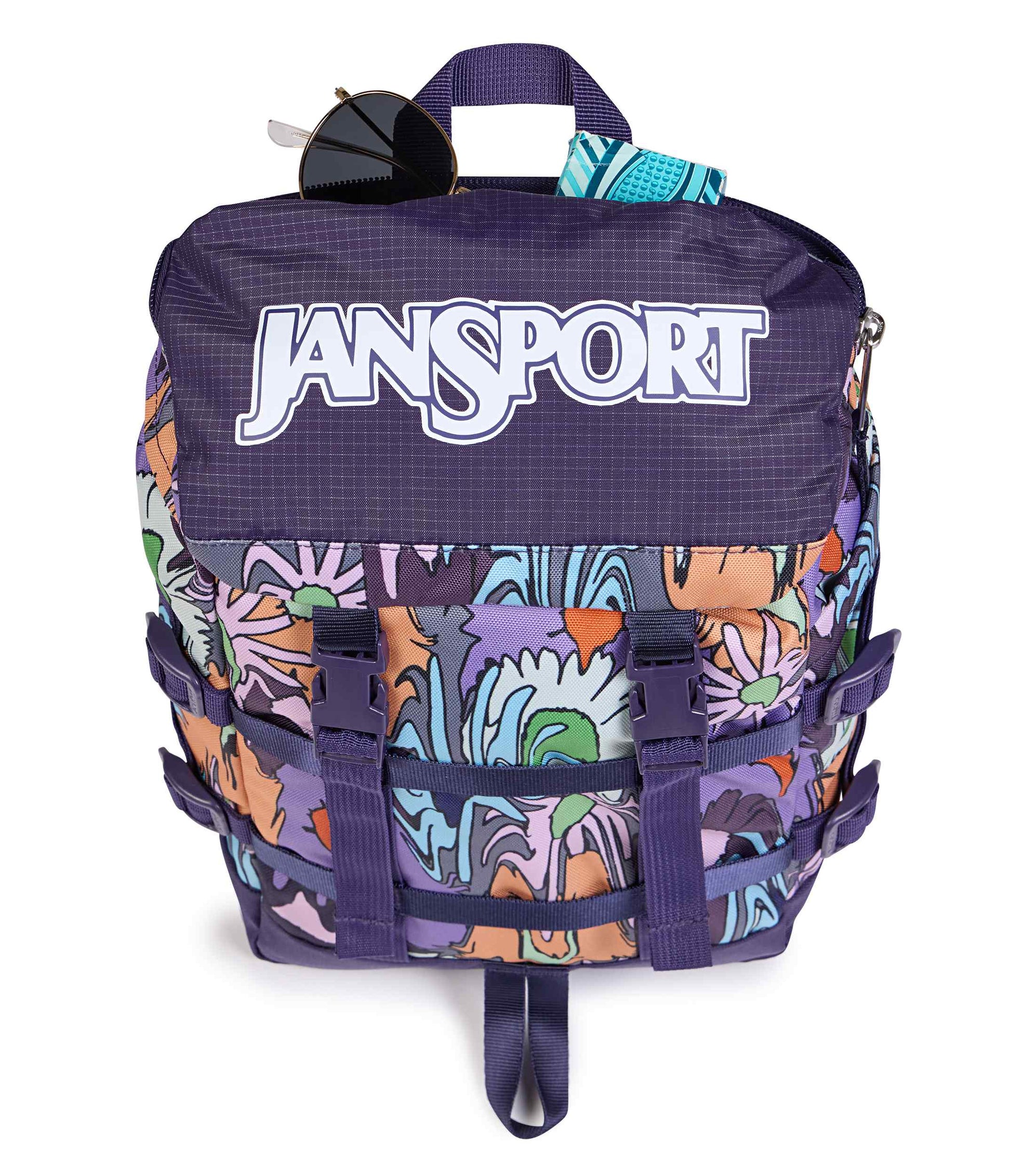 Mini Skip Pack - Melted Blooms Yellow | JanSport Europe