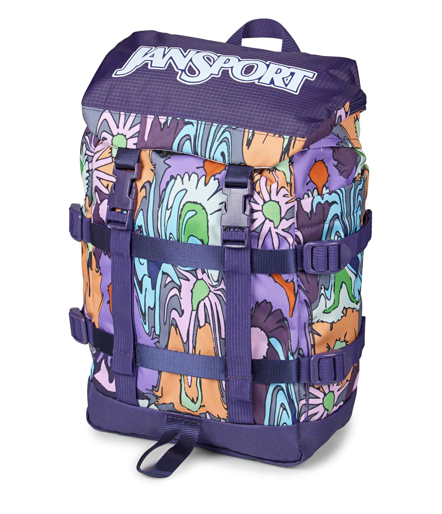 Mini Skip Pack - Melted Blooms Yellow | JanSport Europe