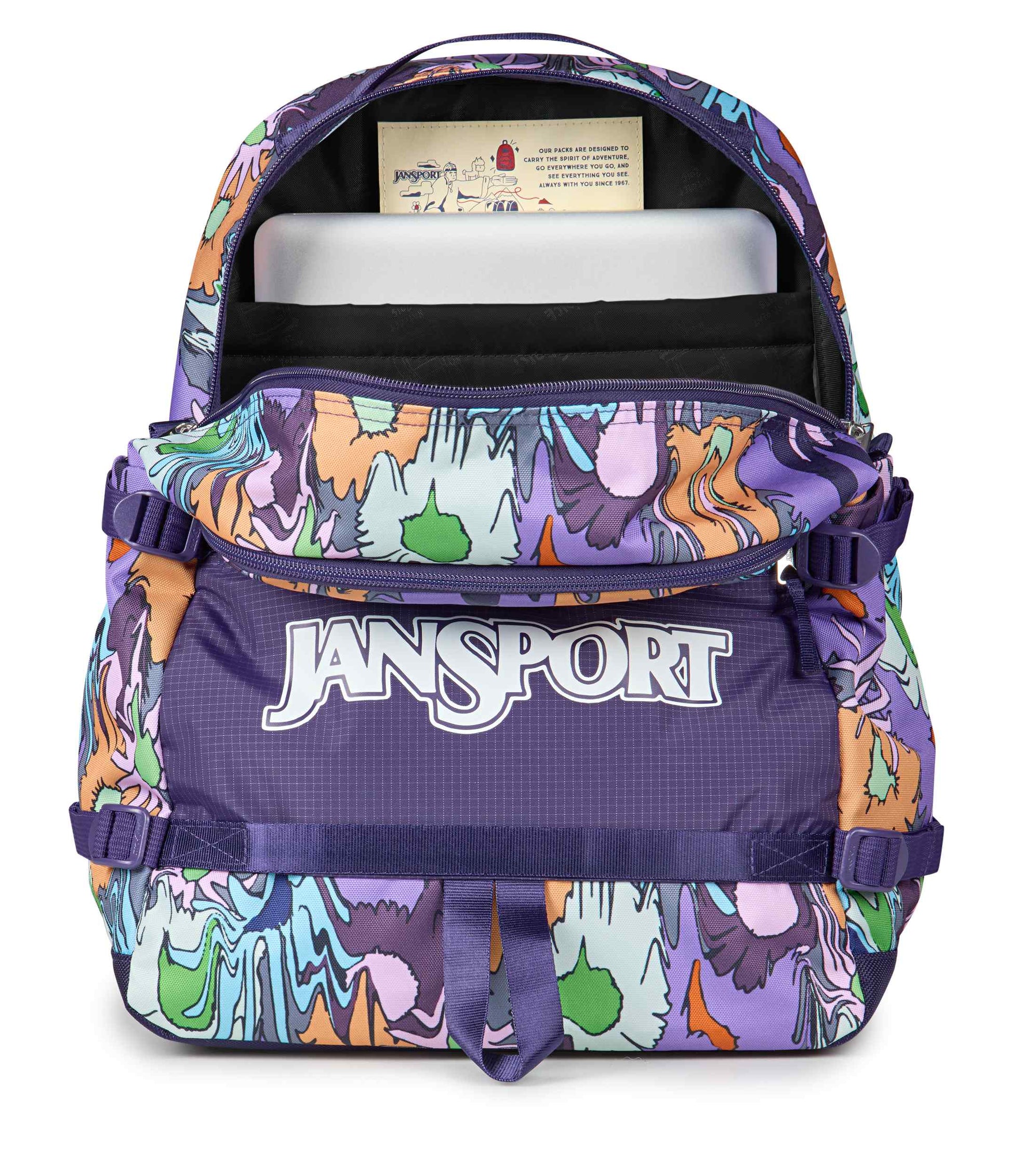 Small Seattle Pack - Melted Blooms Yellow | JanSport Europe