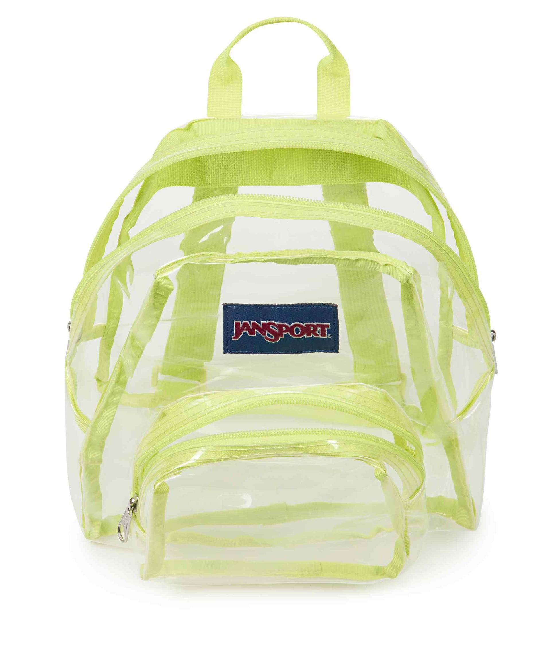 JanSport | Clear Mini Pack - Lime Citron