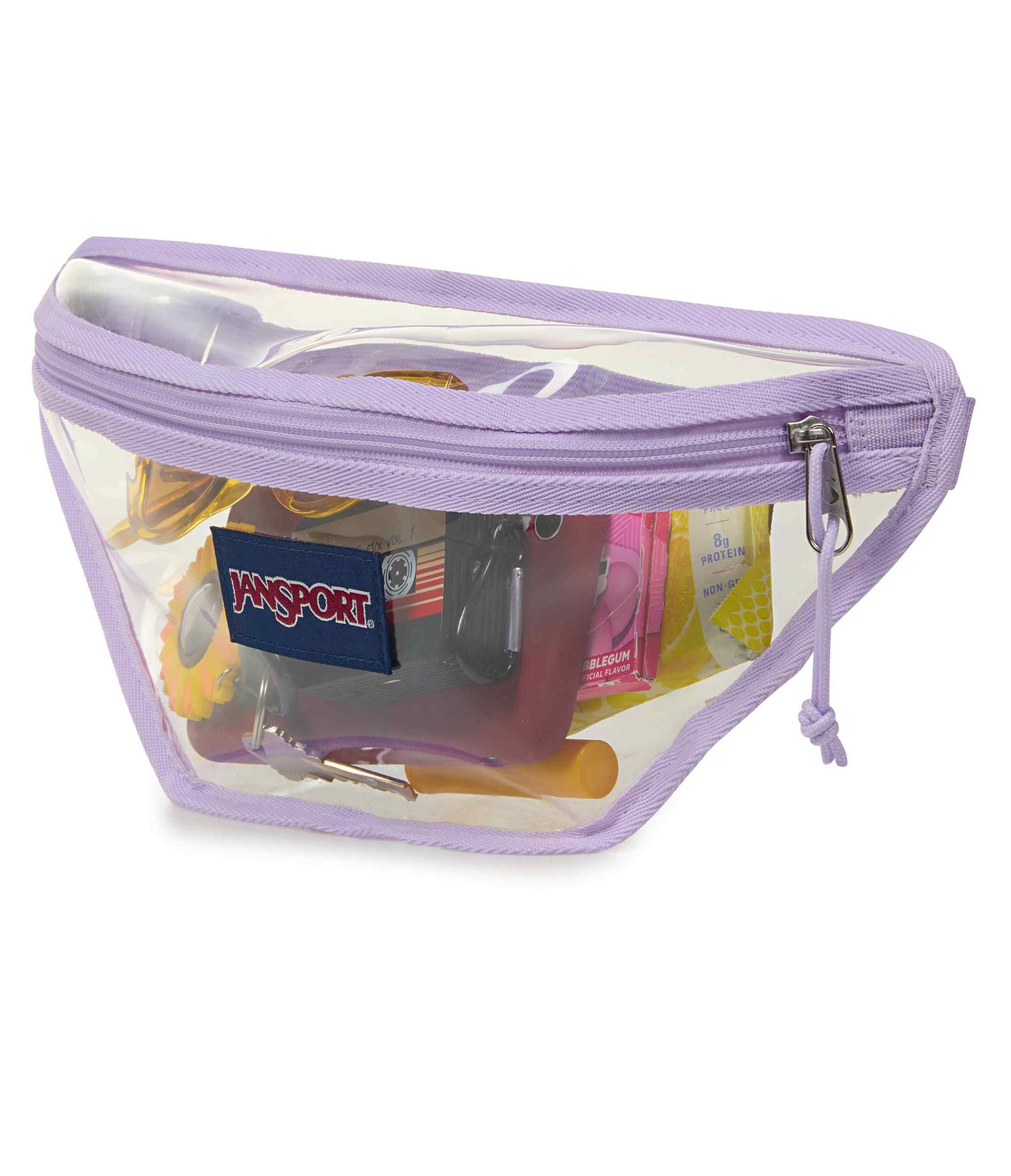 JanSport | Clear Waistpack - Pastel Lilac