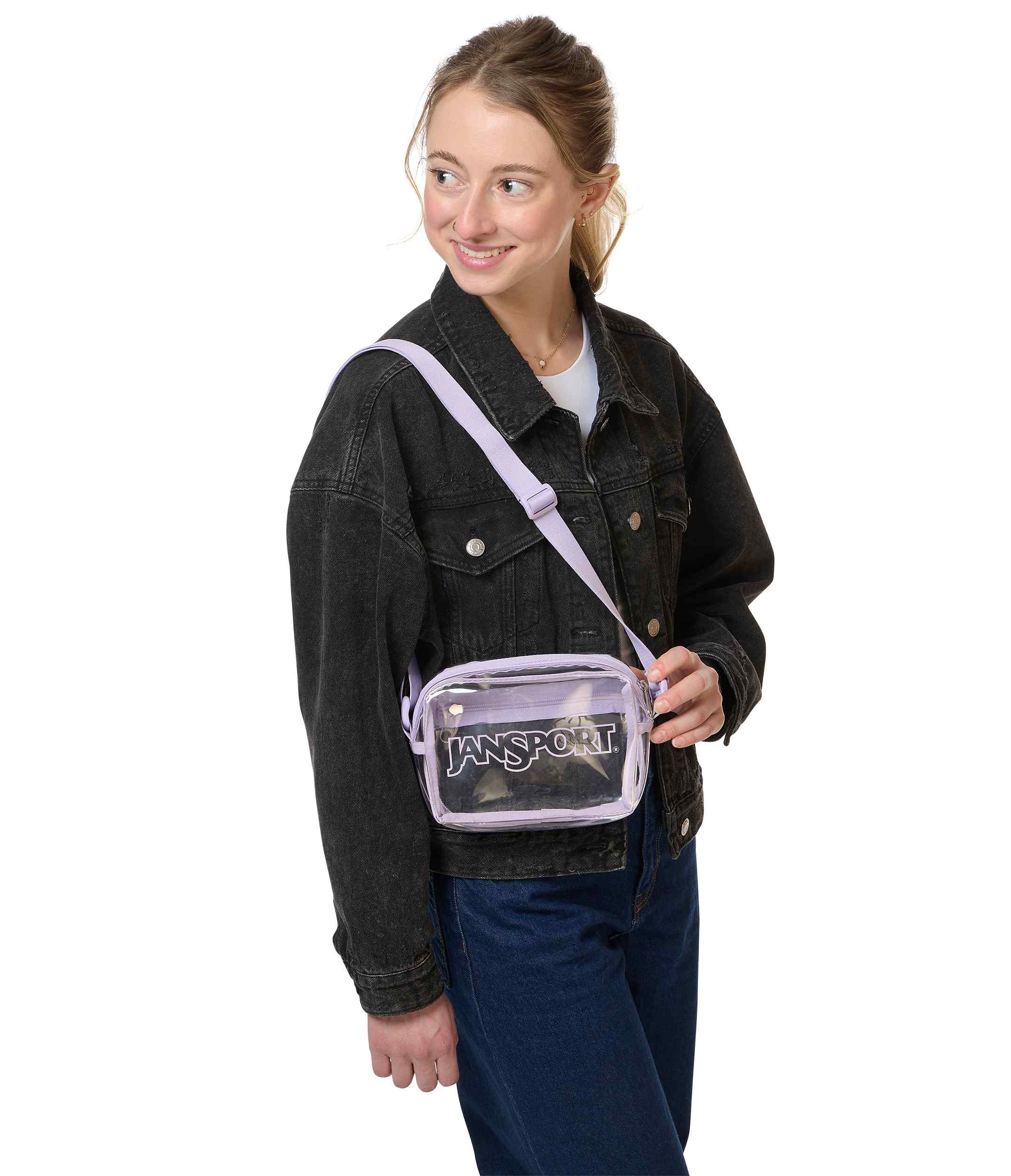Clear Crossbody - Pastel Lilac | JanSport Europe – JanSport Europe EU