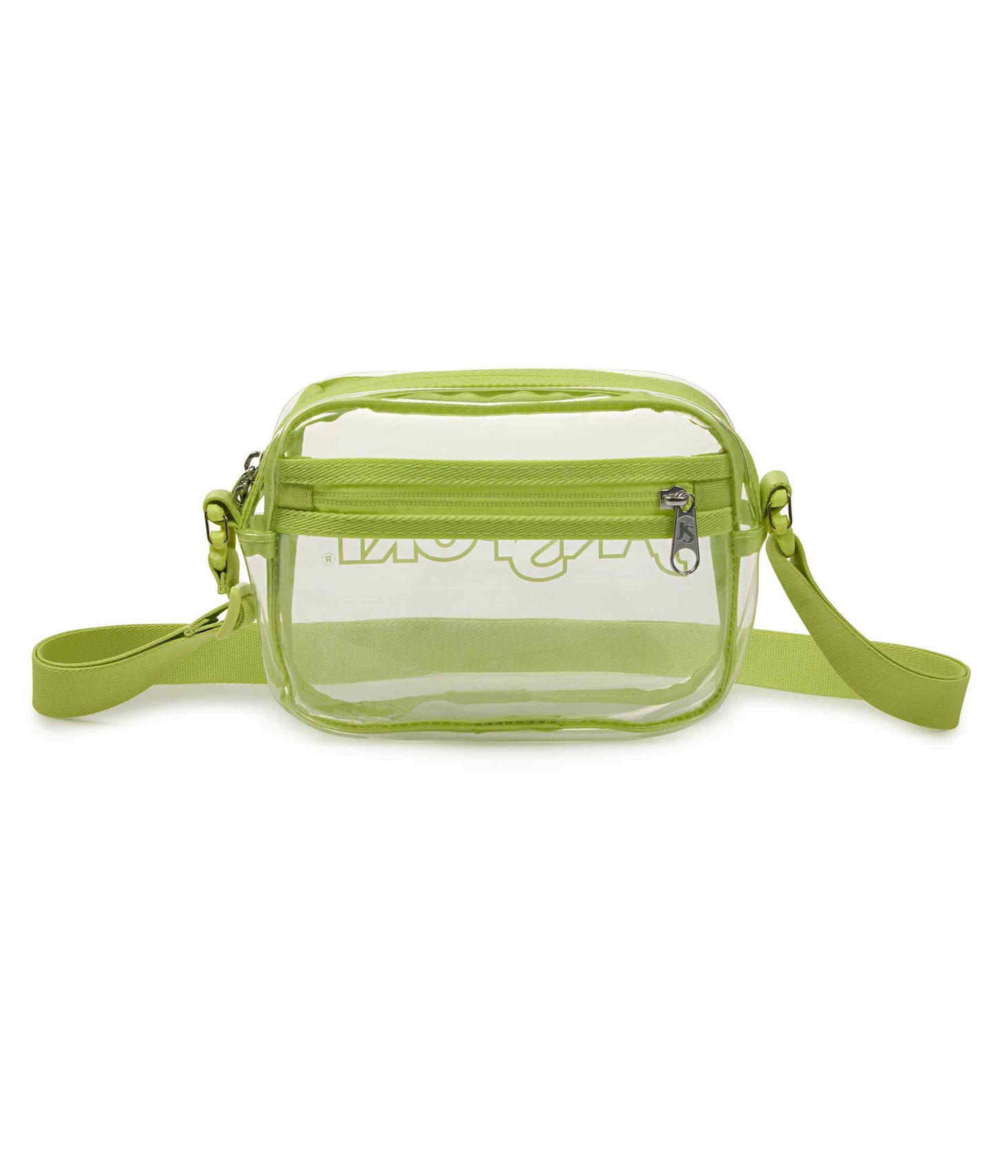 JanSport | Clear Crossbody - Lime Citron