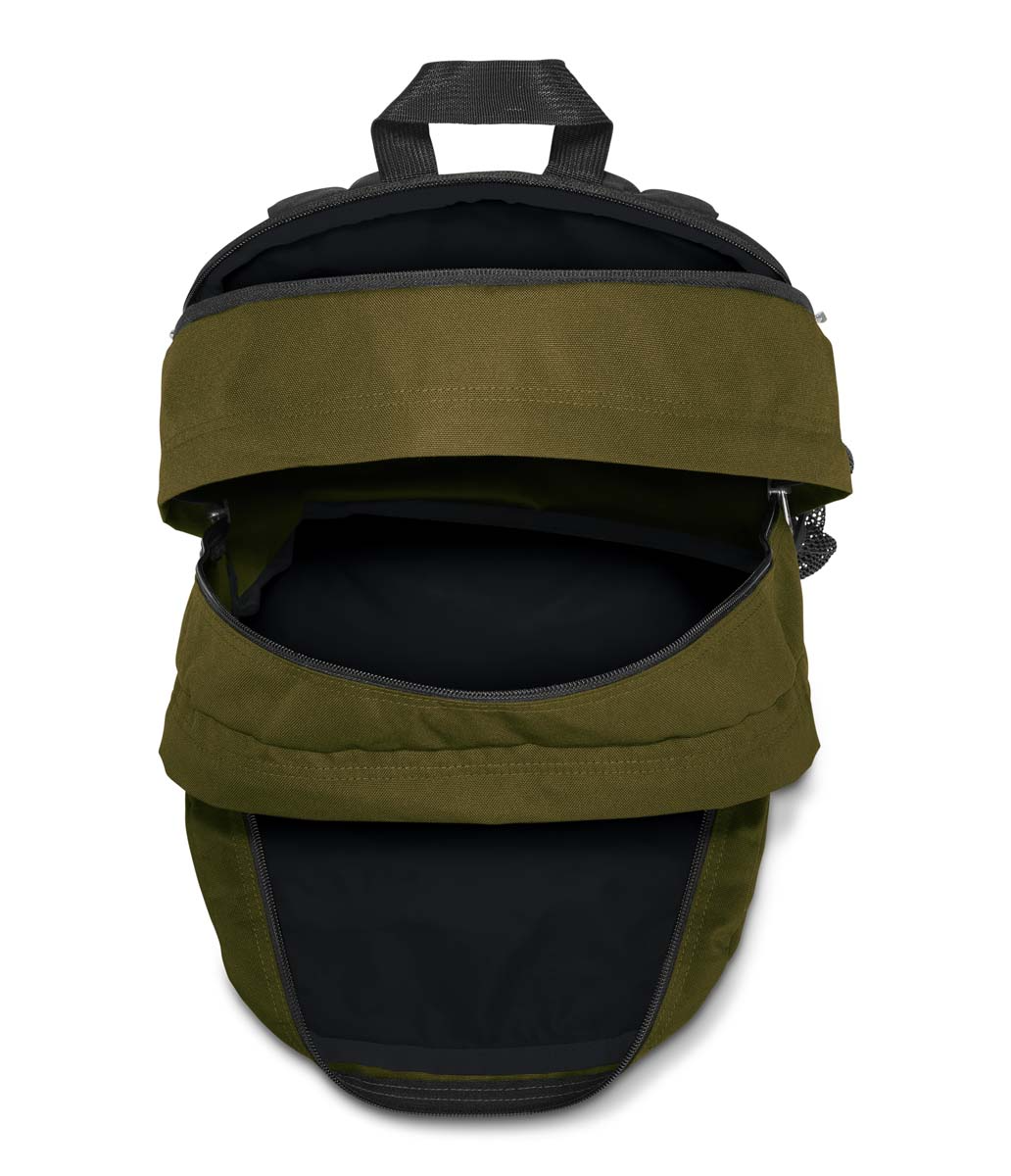 Green jansport big student backpack sales