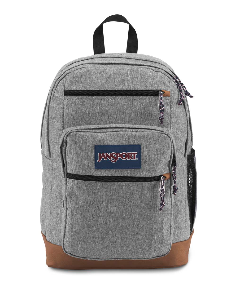 JANSPORT COOL STUDENT GREY LETTERMAN POLY