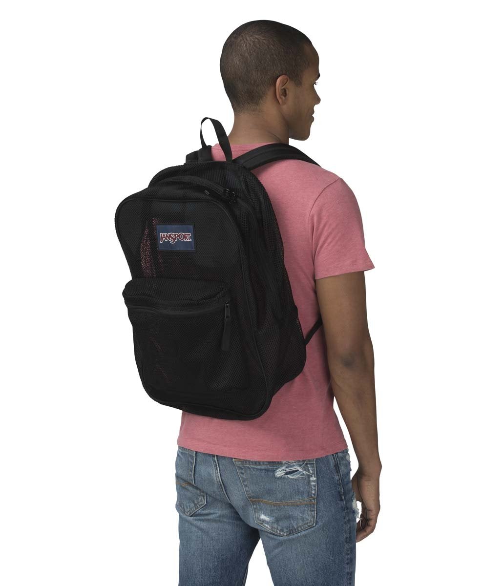 JanSport Europe MESH PACK Backpack BLACK