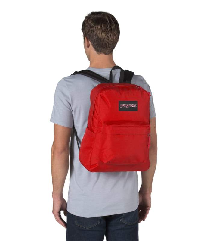 Red jansport clearance