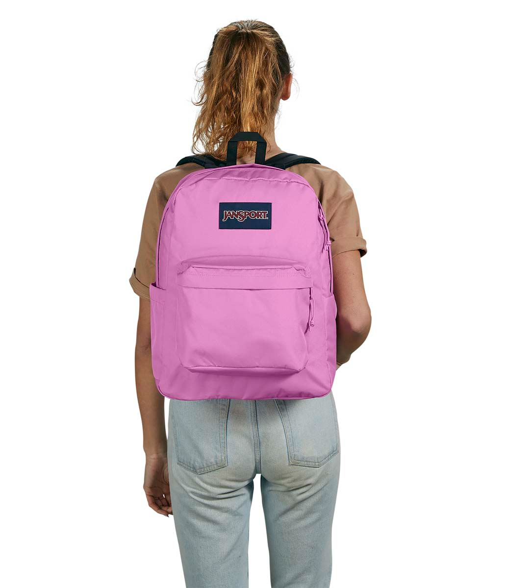 Jansport recognized superbreak backpack pink mist