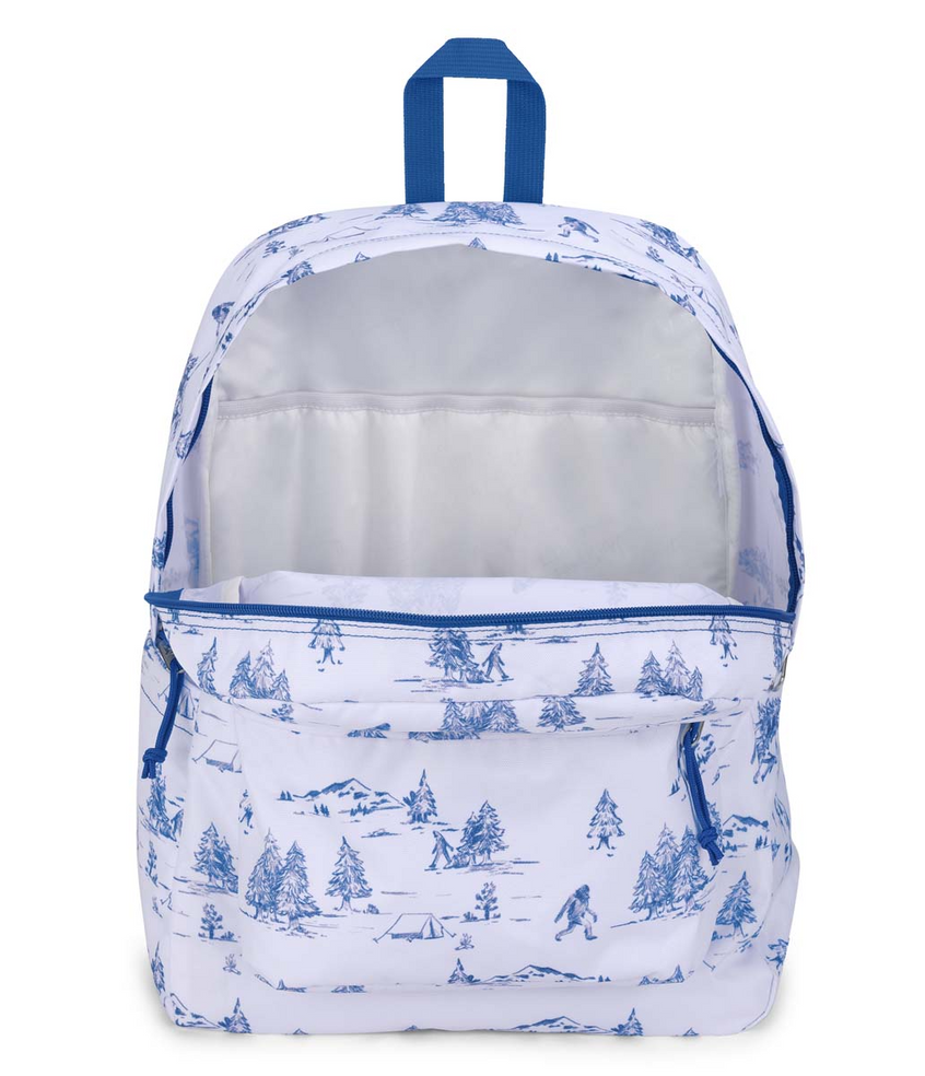 Jansport top striped backpack