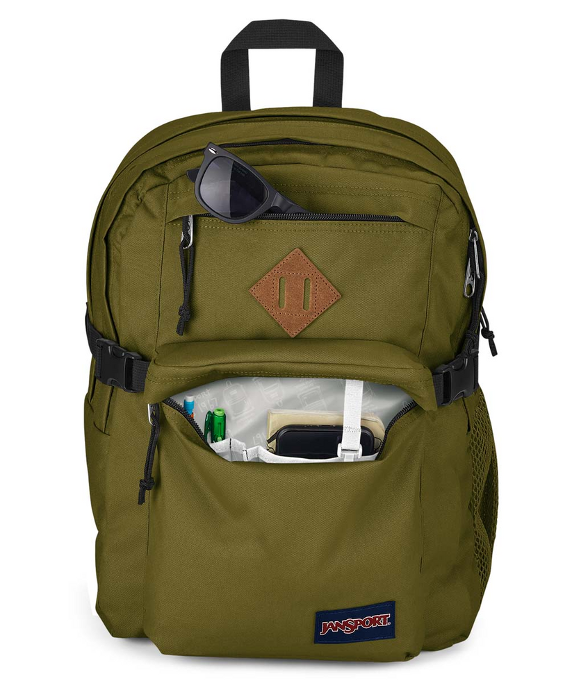 Green jansport shop