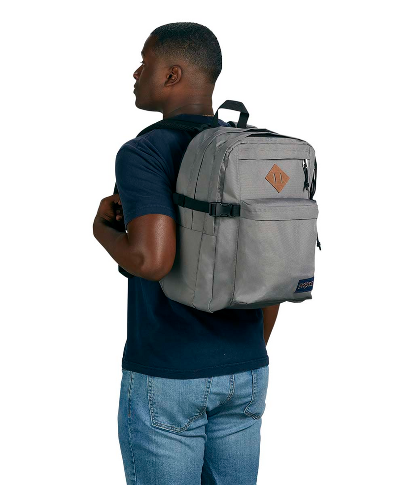 Grey top jansport backpack