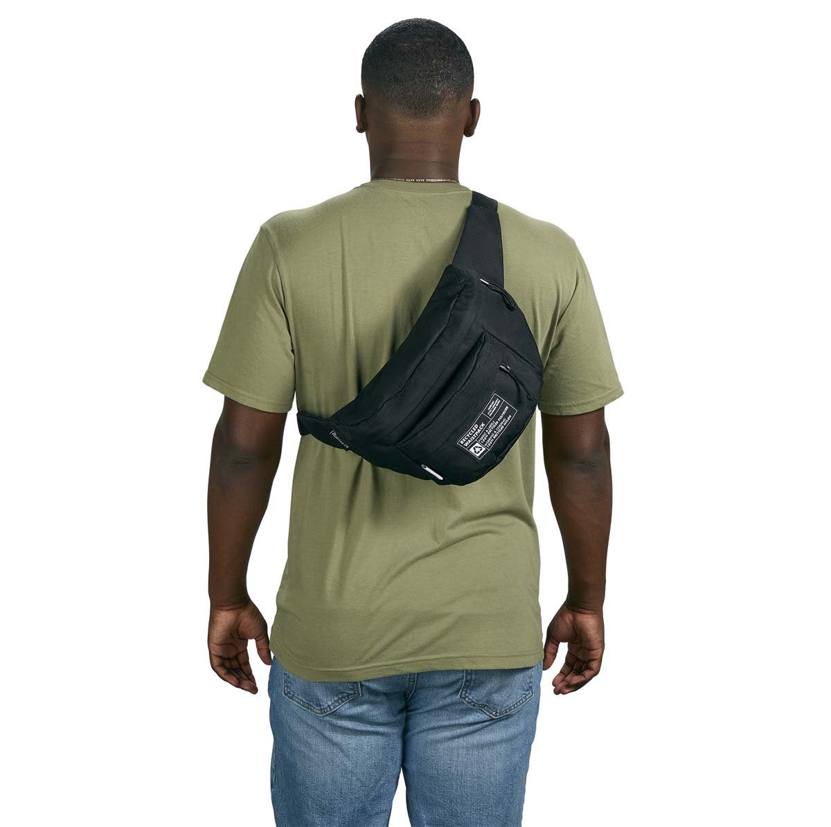 JANSPORT RECYCLED WAISTPACK BLACK