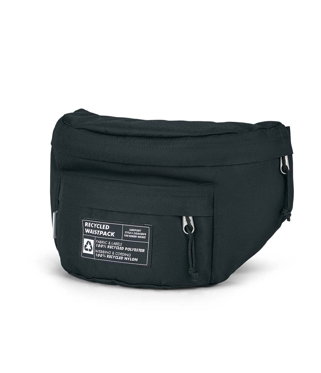 Recycled Waistpack Black