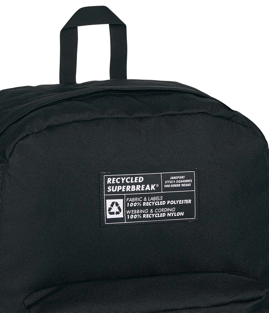 JanSport Europe RECYCLED  SUPERBREAK Backpack BLACK