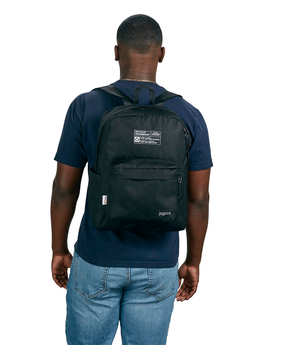 JanSport Europe RECYCLED SUPERBREAK Backpack BLACK